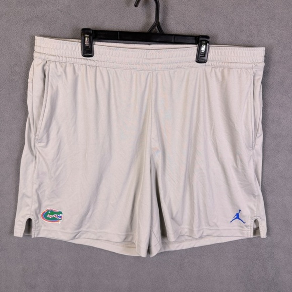Air Jordan 2XL Mens Shorts Dri-Fit ‎ Florida Gators Practice Gray 42 Inch Waist